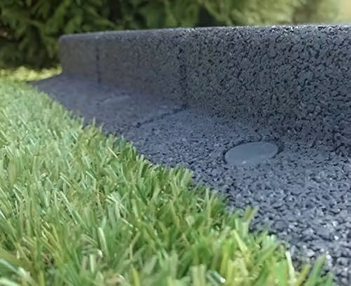 Primrose Flexiborder Green Rubber Garden Edging for Lawns, 2 Pack – 2