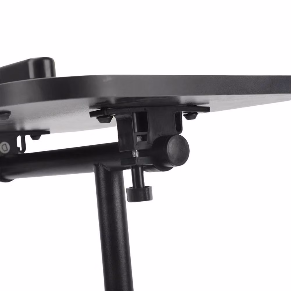 PAWNORA Multifunctional Portable Laptop Desk in Black with Tilting Top and Adjustable Height – 4