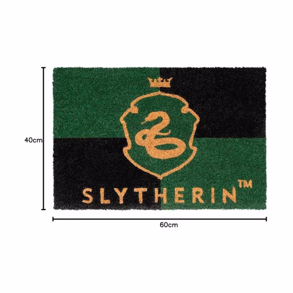 Grupo Erik Harry Potter Slytherin Doormat, Green & Black, W: 60 cm, D: 40 cm – 7