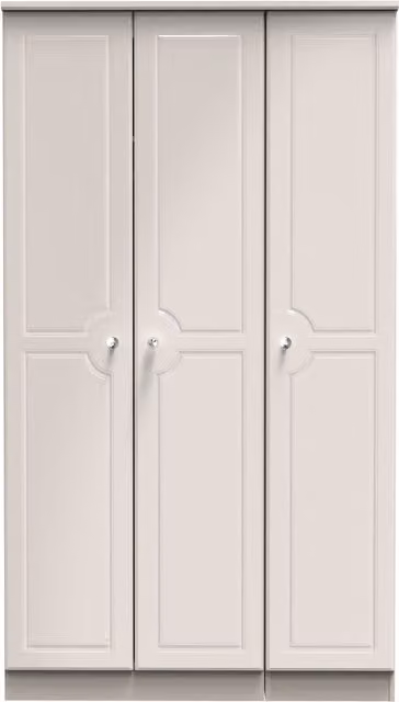Ready Assembled 2 U Stratford 3 Door Wardrobe in Taupe