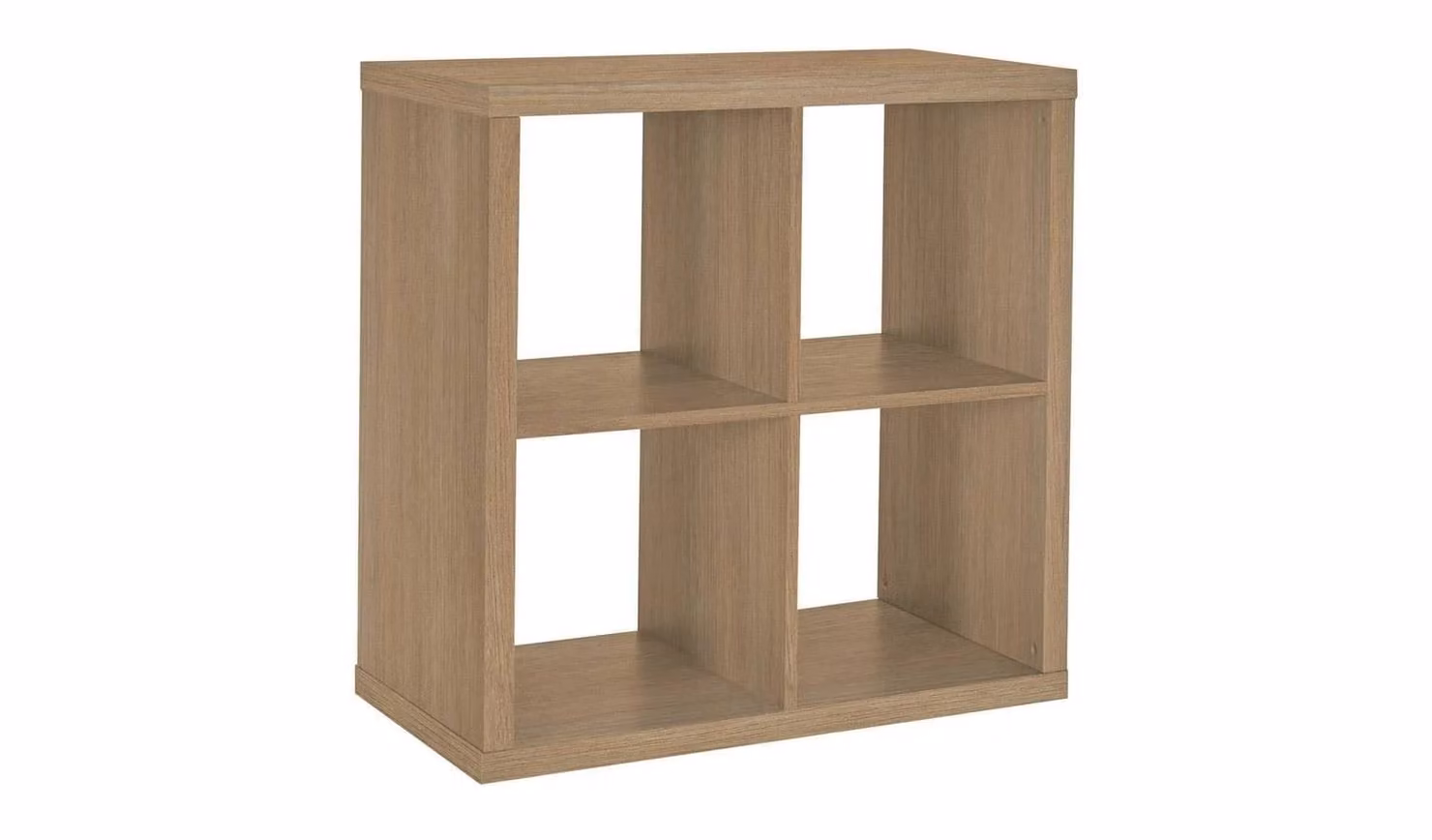 Cheap Furniture Warehouse Squares Plus 4 Cube Storage Unit in Brown, W/D/H: 75.5 x 39.1 x 75.9 cm