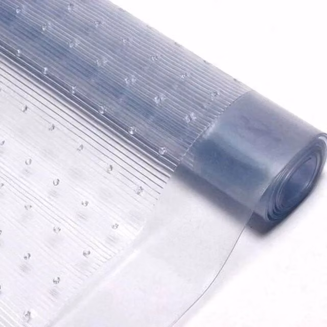 PAWNORA Heavy Duty Clear Vinyl Carpet Protector Mat, Transparent, Width: 30.48 cm – 1