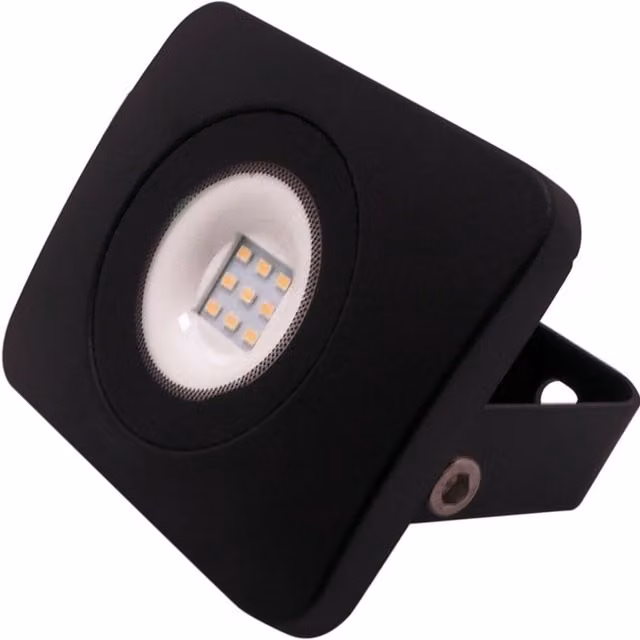 Loops Premium Slim 20W LED Outdoor Floodlight, Black Aluminium Wall Mounted Security Light, IP65 Waterproof – 1