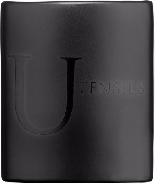 Premier Housewares Ceramic Utensil Holder, Black, W: 10 cm, D: 9 cm, H: 14 cm – 5