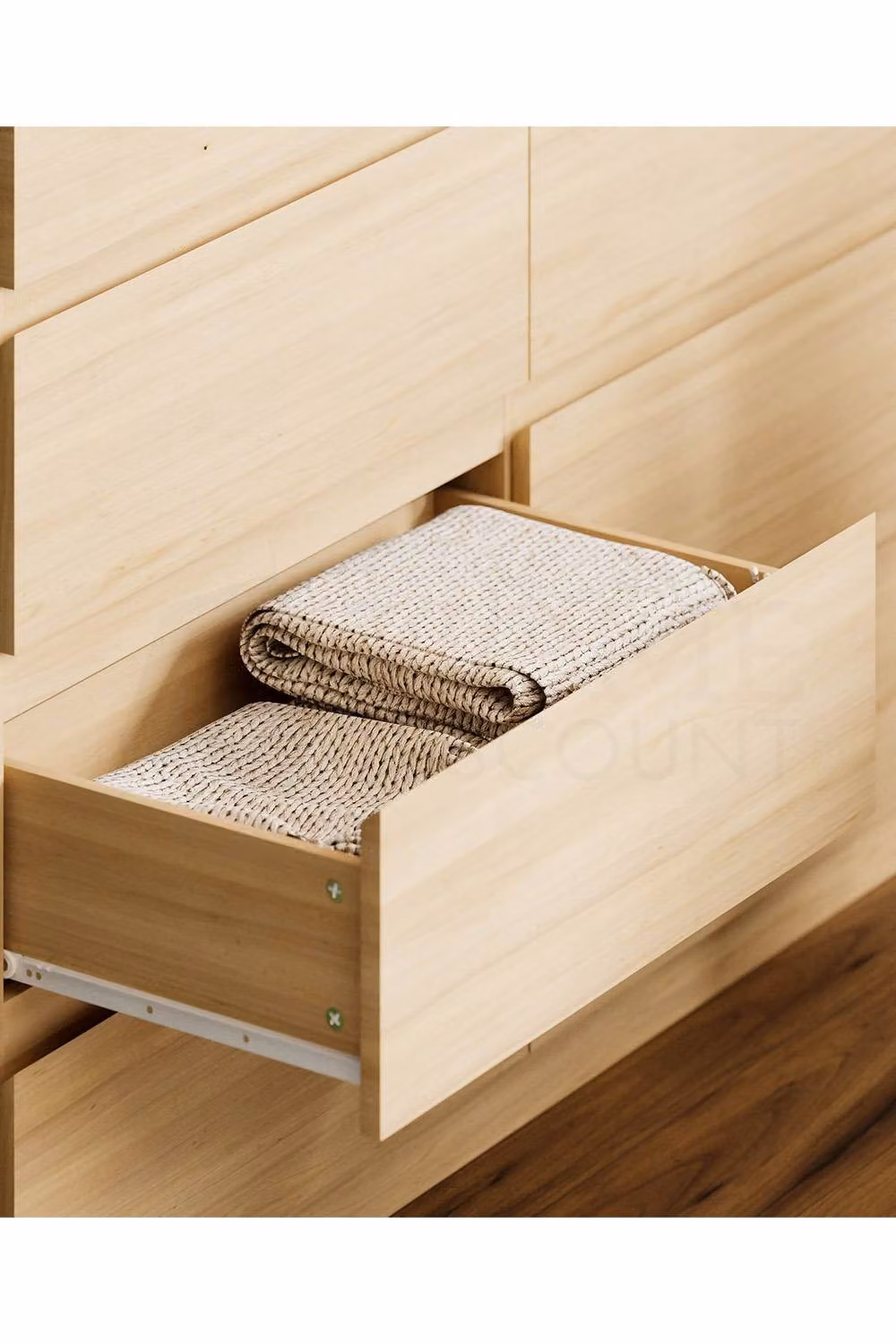 Vida Designs Denver 8 Drawer Storage Chest Bedroom Organiser in Brown – 4