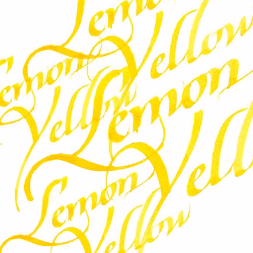 Winsor & Newton Calligraphy Ink Bottle, 30 ml, Yellow – 2