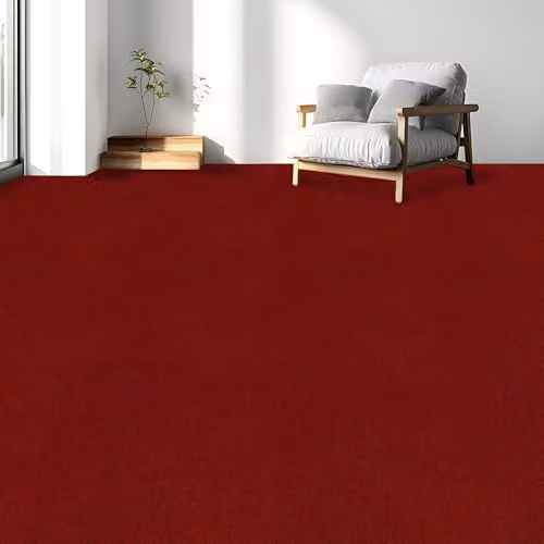 Actiasmat Heavy Duty Contract Carpet Tiles with Bitumen Backing, Red, 20 Pack, W/D: 50 x 50 cm – 2