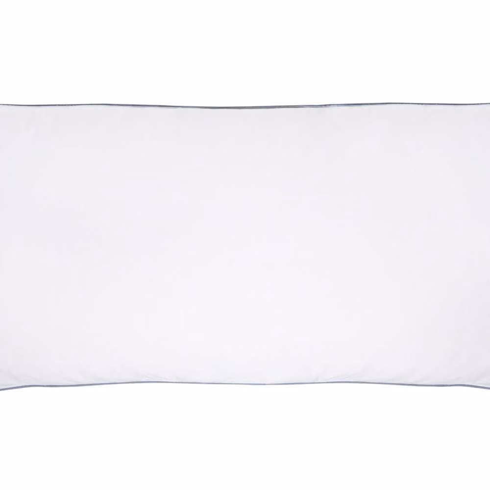 Wyld Haus White Duck Down and Feather Cot Pillow, W/D/H: 40 x 80 cm – 2
