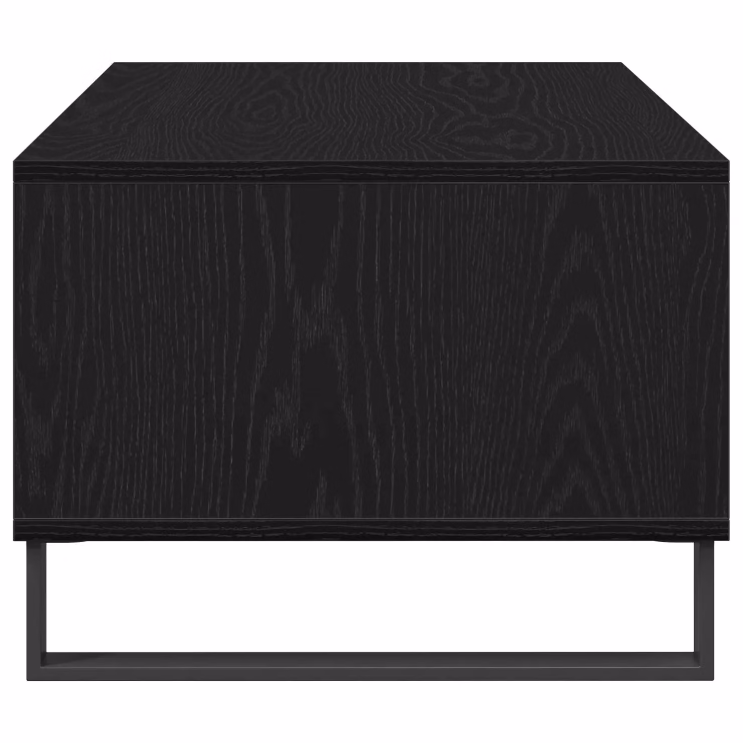 Berkfield Home Black Oak Coffee Table, W: 90 cm, D: 50 cm, H: 36.5 cm – 3
