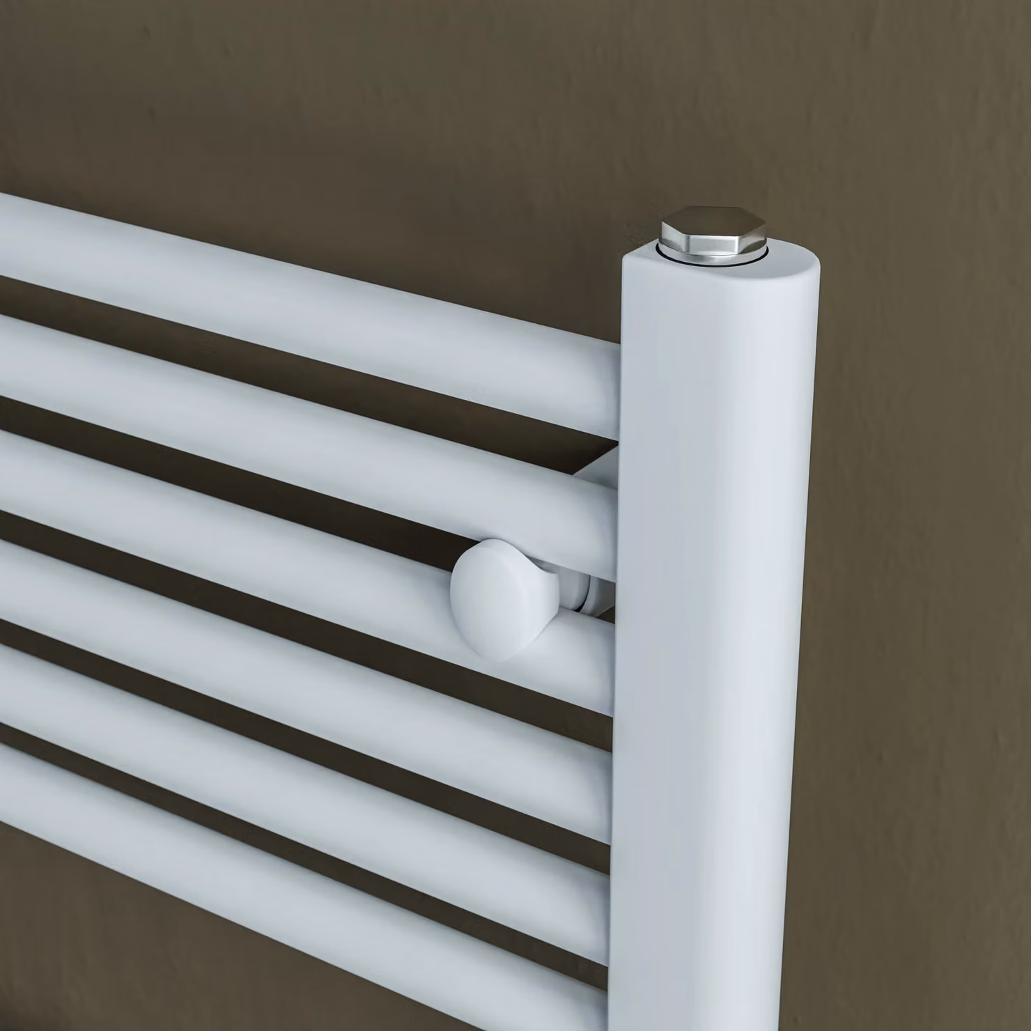 Agadon Grace Electric Towel Radiator in White, W: 50.0 cm, H: 75.0 cm – 3