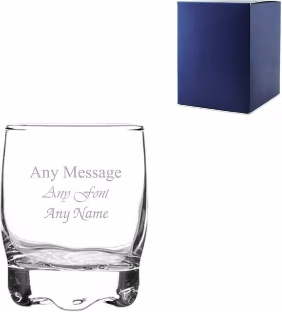 Uniqueful Personalised Engraved Adora Shot Glass, 80ml, Clear – 1