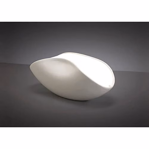 Netlighting Pasion 3 Light Table Lamp in Gloss White and Polished Chrome with Grey Accents, E27 – 2