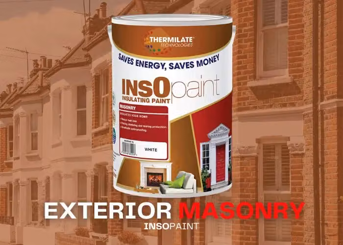 Thermilate Technologies Exterior Masonry Paint, Light Yellow, 5 l – 2