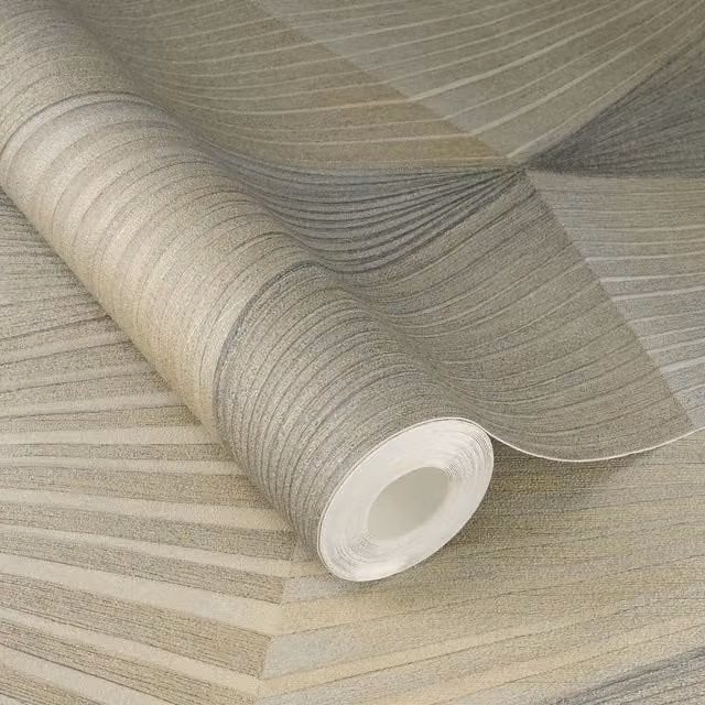 Rasch Cairo Grey Self-Adhesive Geometric Abstract Modern Matt Wallpaper