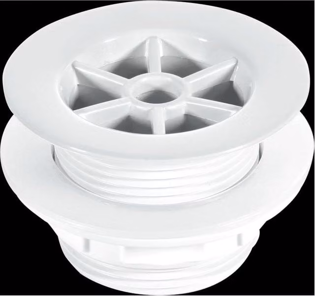 McAlpine WS5 1.5 inch Shower Waste with 70mm White Plastic Flange