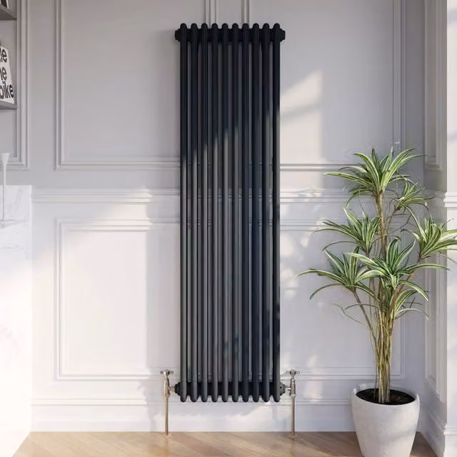 Temprazo Anthracite Steel Wall Mounted Radiator