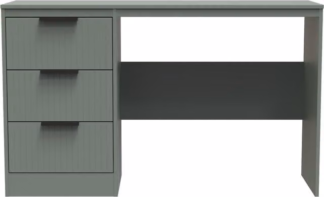Ready Assembled 2 U Denver 3 Drawer Desk in Pale Green