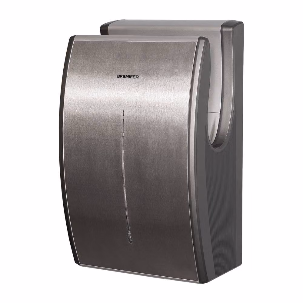 Bremmer Power Blade Hand Dryer in Silver Stainless Steel – 2
