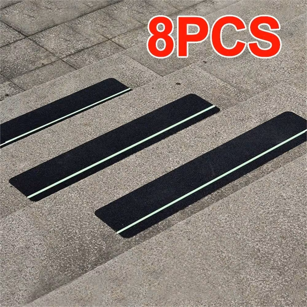 PAWNORA Non Slip Safety Strips with Strong Self Adhesive in Black and Green – 3