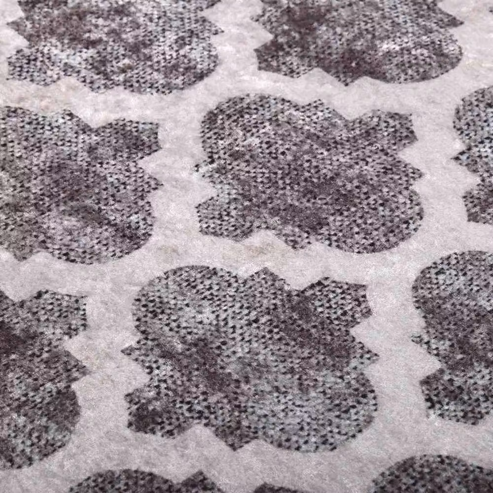 Berkfield Home Washable Multicolour Anti Slip Rug W: 80 cm, L: 300 cm – 3