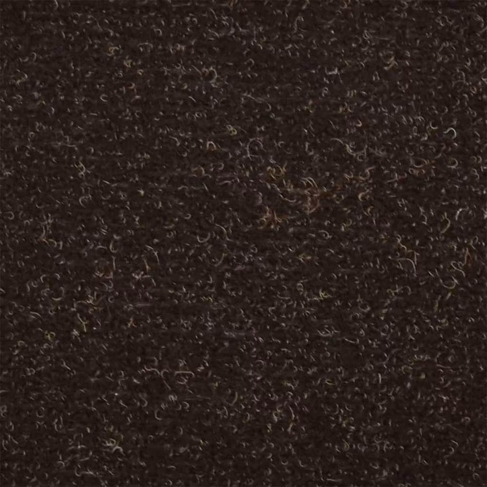 Berkfield Home Self-adhesive Non-slip Stair Mats, 15 Pieces, Dark Brown, W: 65 cm, D: 21 cm, H: 4 cm – 5