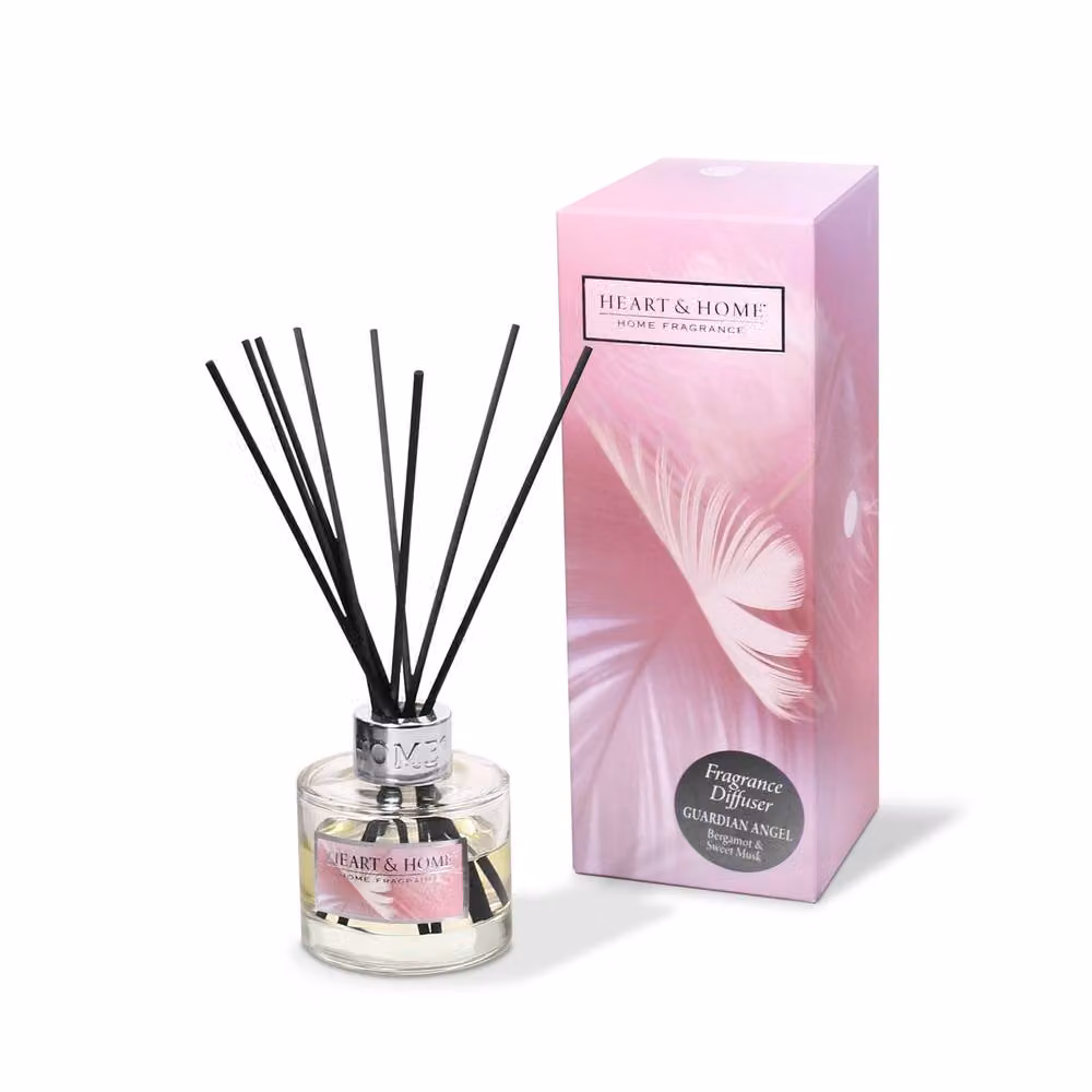 Heart and Home Guardian Angel Fragrance Reed Diffuser, 70ml, Cool White – 2