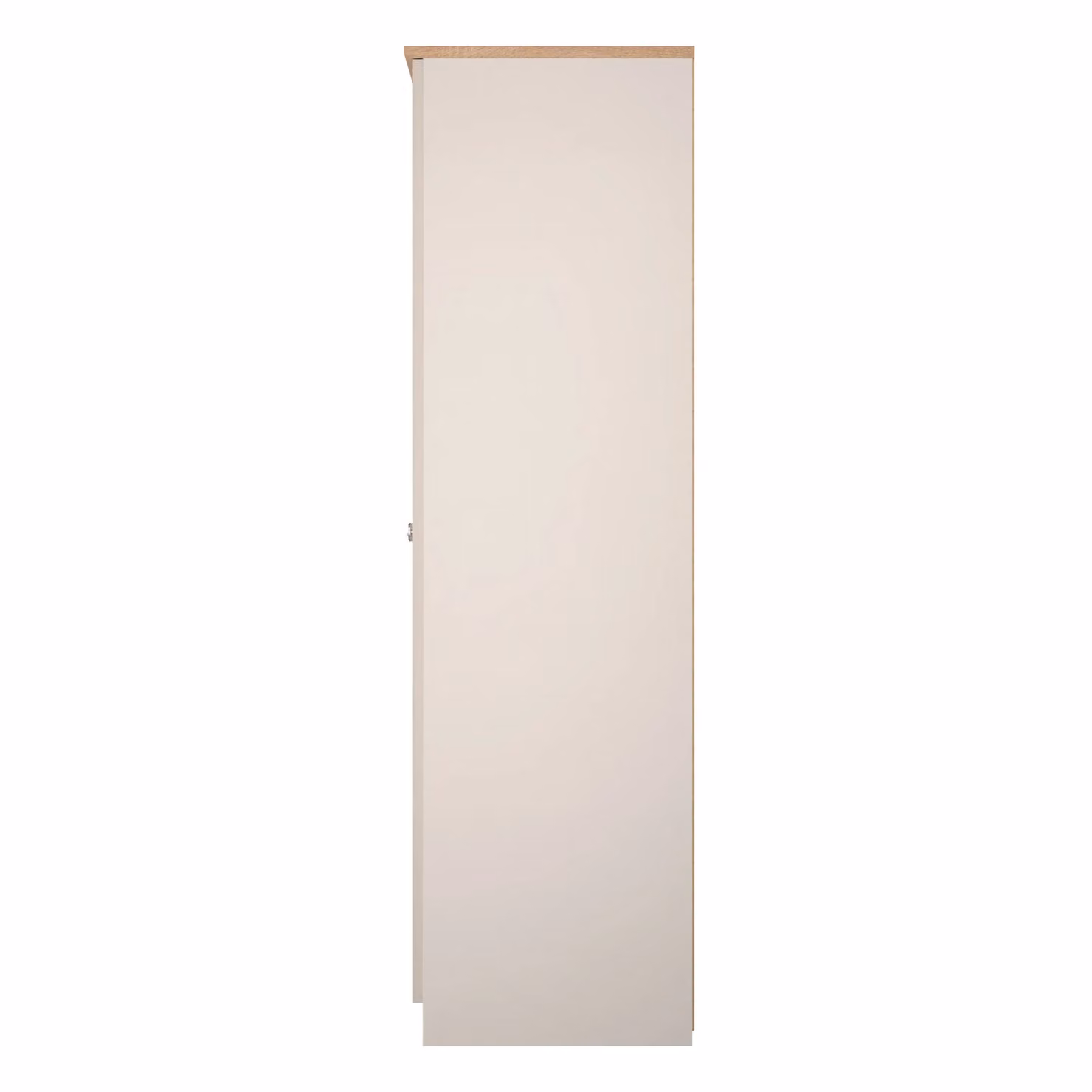 Ready Assembled 2 U Cumbria Tall Plain Double Wardrobe in Taupe/Beige – 2