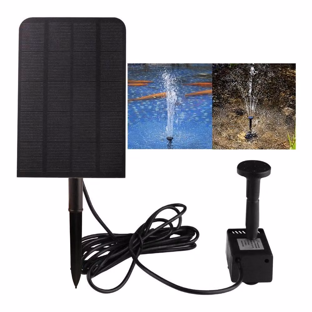 NESTLUNE 2.5W 200L/H Water Pump for Garden Pools, Ponds, Fish Aquariums and Fountains, Black, W/D/H: 100 x 15 x 15 cm – 3