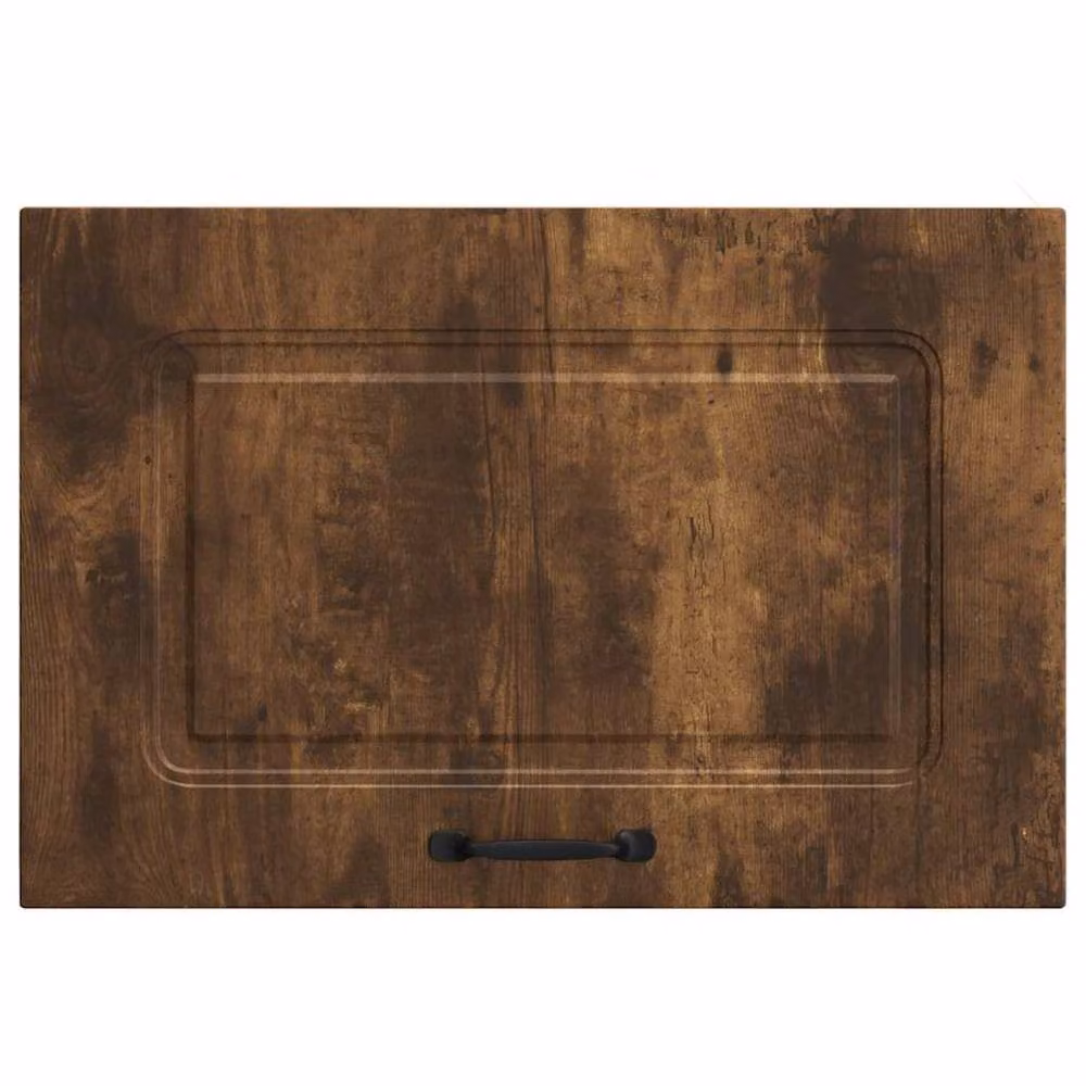 Berkfield Home Kalmar Wall Mounted Kitchen Cabinet in Smoked Oak Brown Engineered Wood – 4