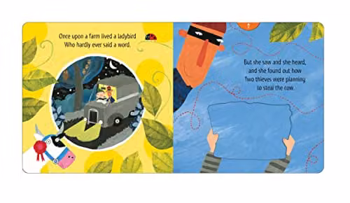 What the Ladybird Heard: A Push, Pull and Slide Board Book by Macmillan, Multicolour – 2