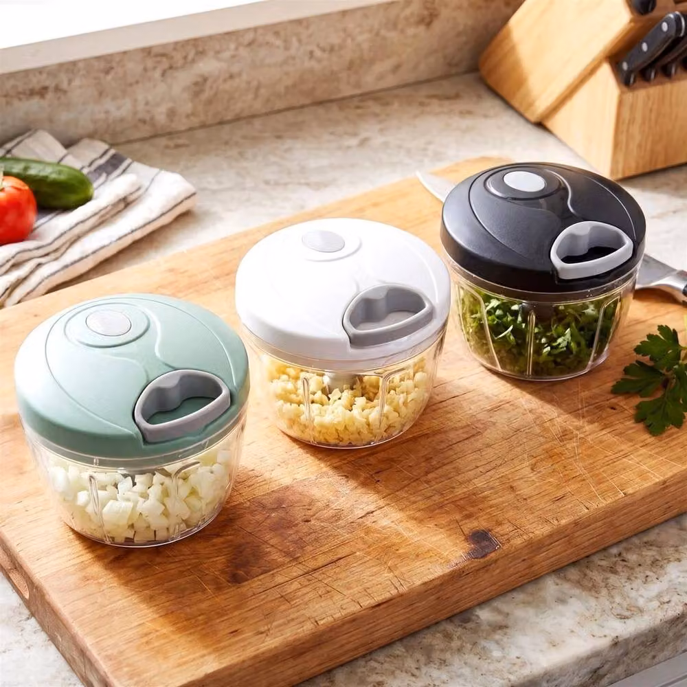 NESTLUNE Manual Food Chopper and Vegetable Slicer in Green, W/D/H: 100 x 15 cm – 2
