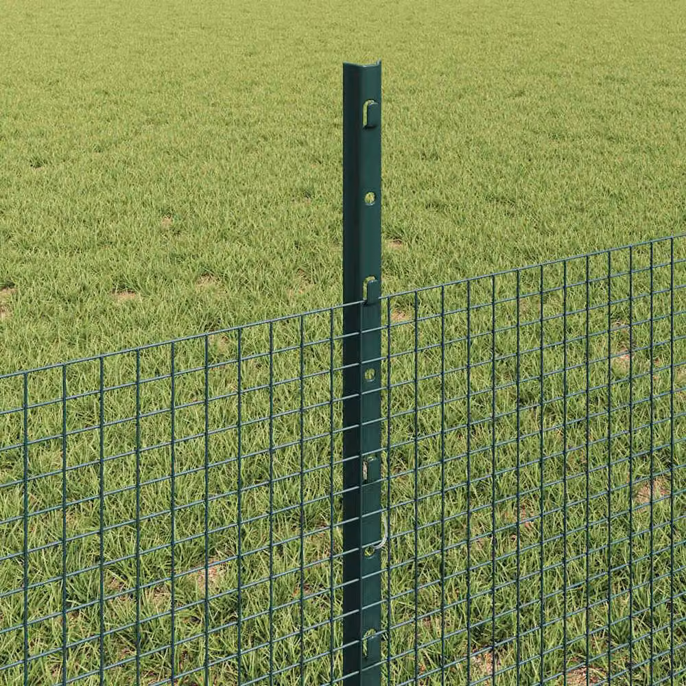 Berkfield Home Green Galvanised Steel Chicken Wire Fence Set of 2, W: 25 cm, L: 0.5 m – 3