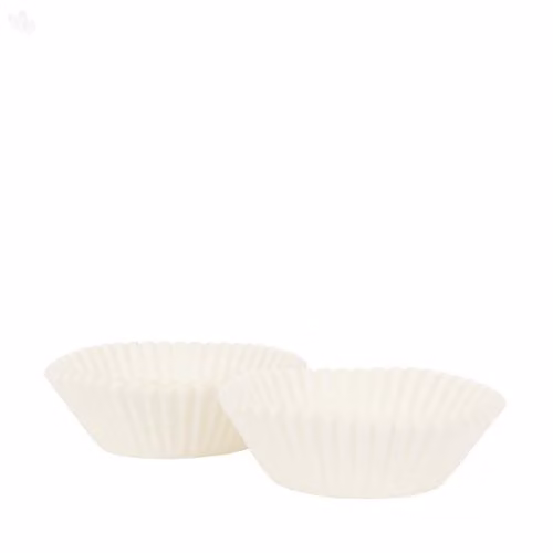 Mason Cash Set of 50 Round White Cupcake Cases