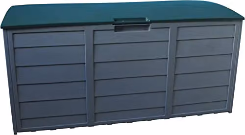 St Helens Home & Garden Grey Plastic Outdoor Storage Box W/D/H: 112 x 54 x 54 cm – 5