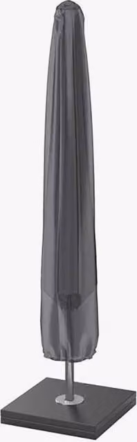 Ruma AeroCover Waterproof and Breathable Centre Pole Parasol Cover in Dark Grey, W: 40 cm, D: 40 cm, H: 215 cm – 1