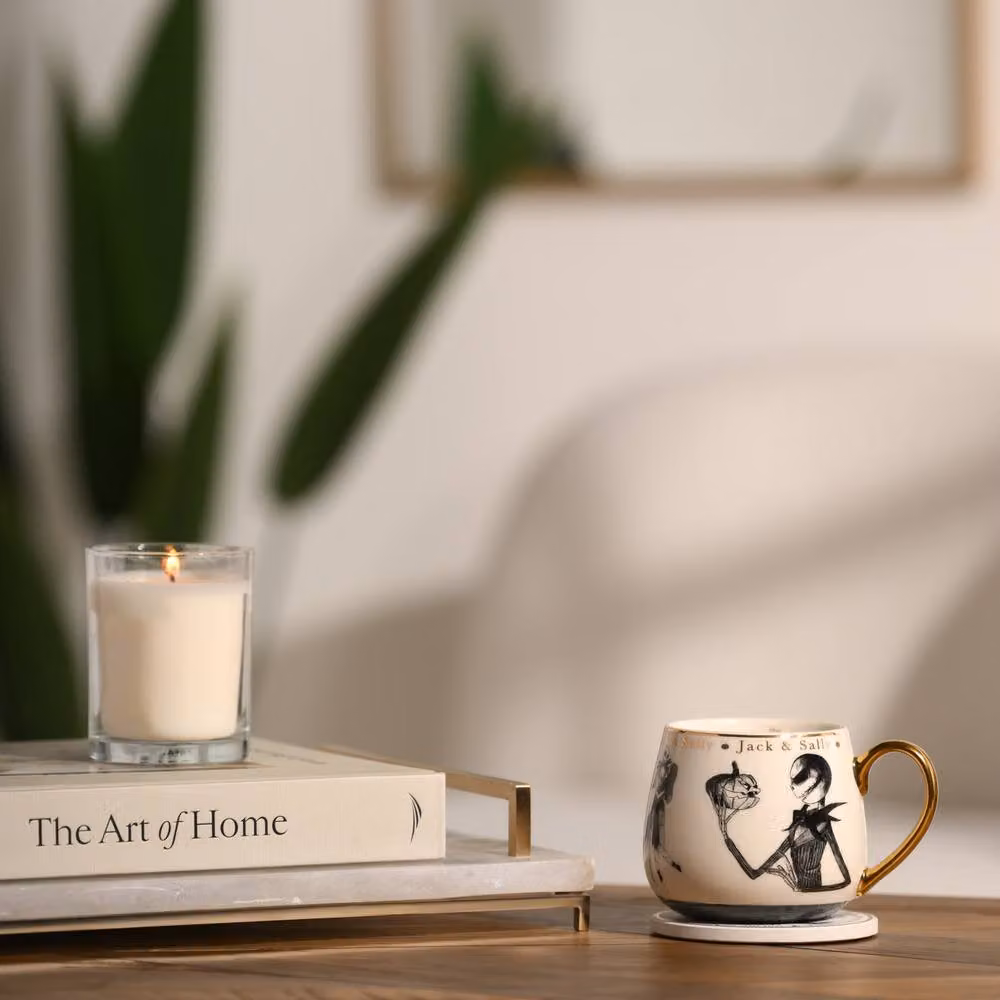 Disney Classic Collectable Bone China Mug in White, Black, Orange and Gold – 2