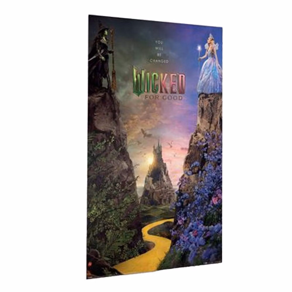 Wicked Multicolour Paper Movie Poster Print – 2