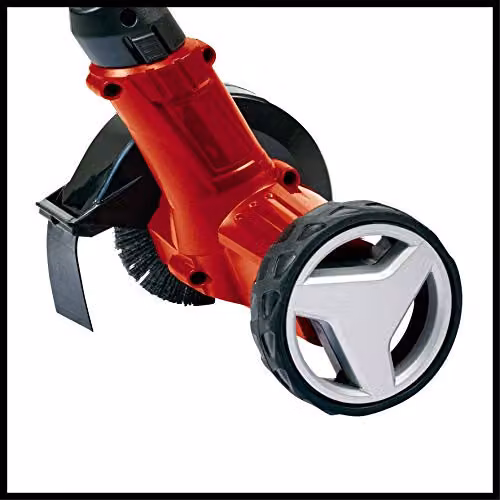Einhell Cordless Patio Cleaner 18V PXC with Adjustable Telescopic Long Handle and Twin Brush in Black and Red – 4