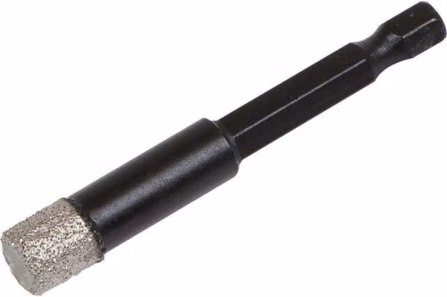 Loops 10mm Vacuum Brazed Diamond Drill Bit with Hex Shank – 1