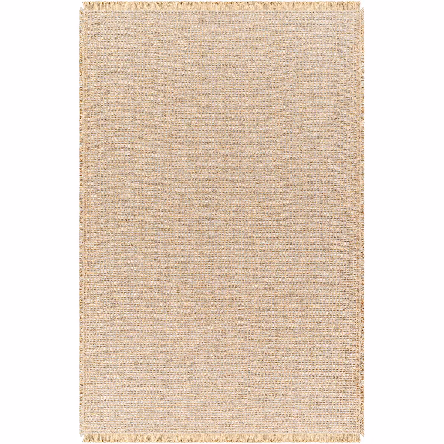 Livabliss Kimi Modern Jute Living Room Rug with Fringes, Beige, W: 120 cm, D: 170 cm – 2