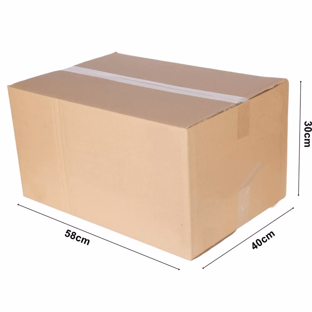 NESTLUNE 20 Large Sturdy Corrugated Cardboard Moving Boxes in Brown – 2