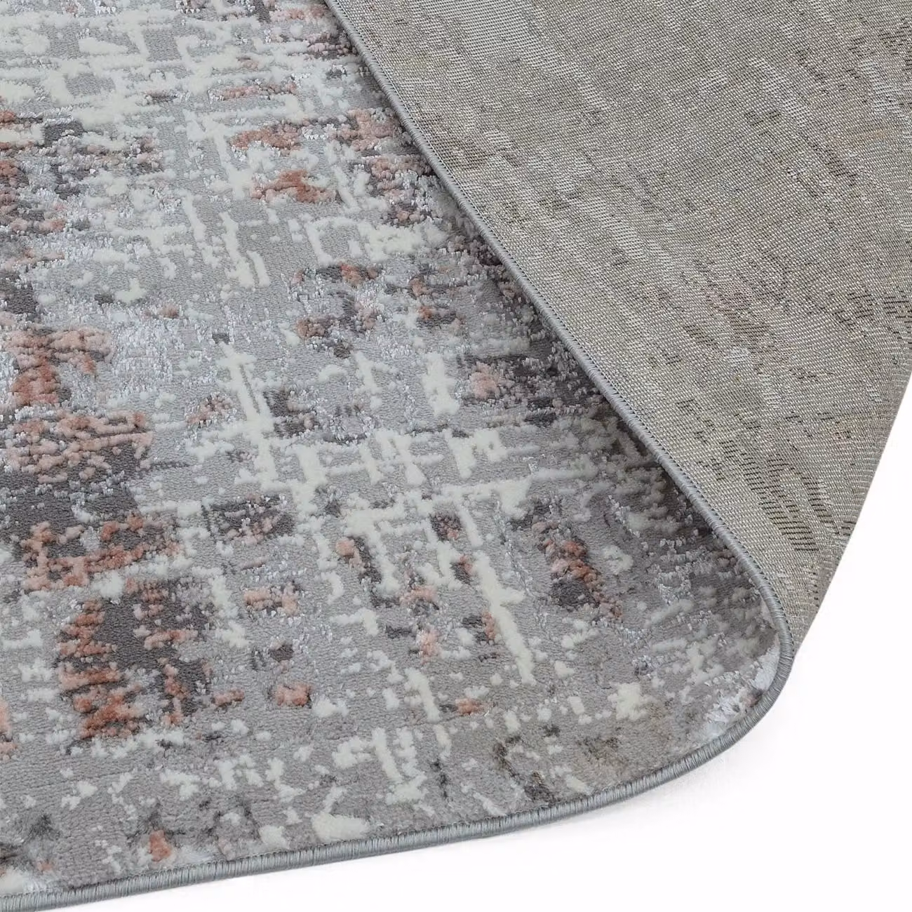 The Rug Shop UK Modern Abstract Grey Easy To Clean Area Rug W: 200 cm, D: 290 cm – 2