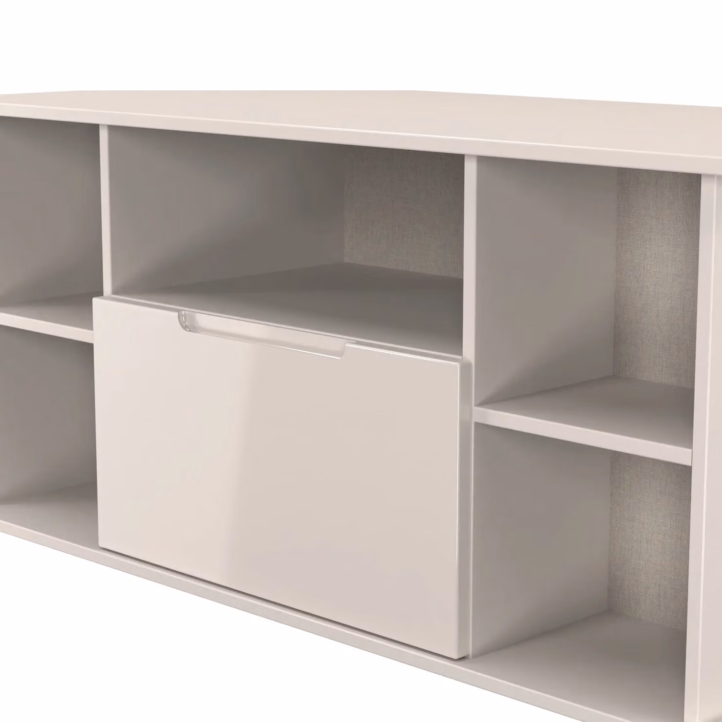2 U Lucca Ready Assembled Corner TV Unit in Taupe – 3