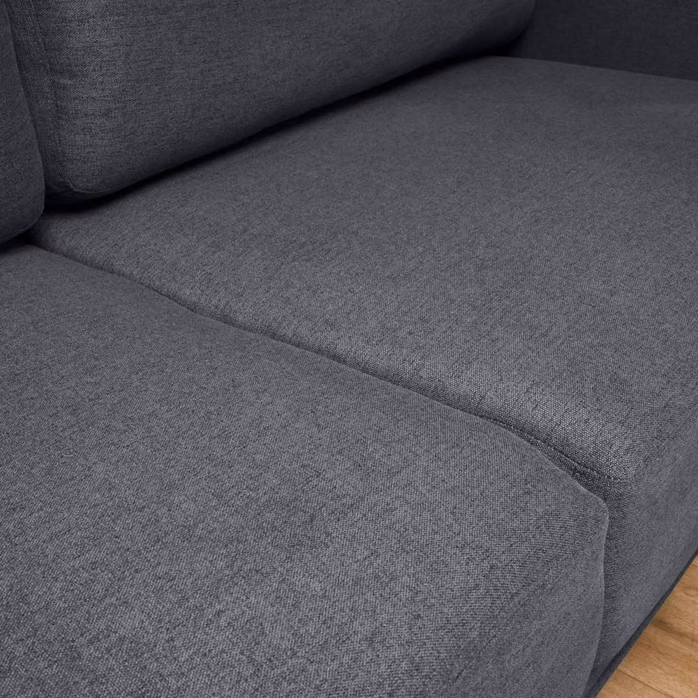 Bravich LTD Brixton 2 Seater Modern Fabric Sofa in Grey – 3