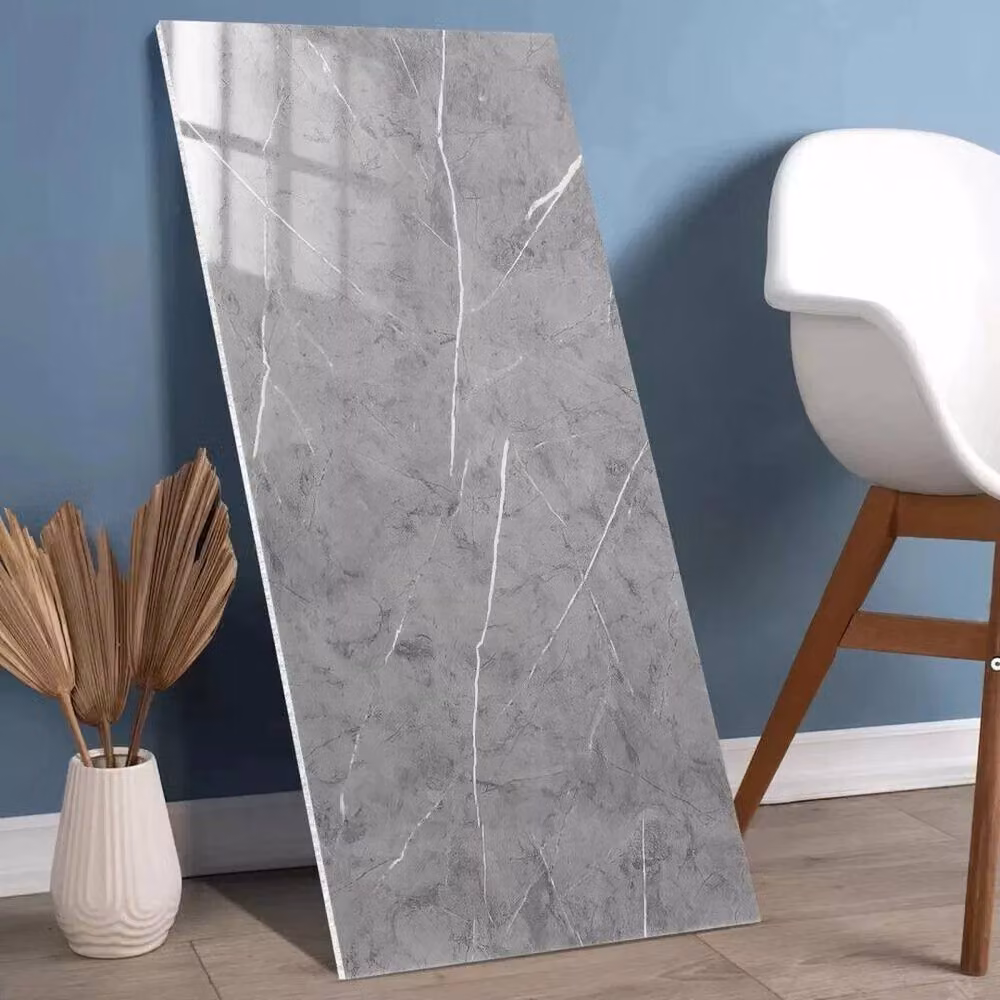 PAWNORA 10-Piece Grey Marble PVC Self-Adhesive Vinyl Wall Cladding Rolls for Kitchen and Bathroom – 4