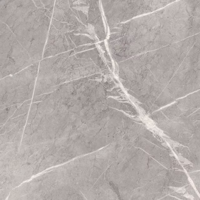 Vinyl Flooring UK Grey Stone Effect Non Slip Vinyl Flooring, W: 400 cm, L: 700 cm