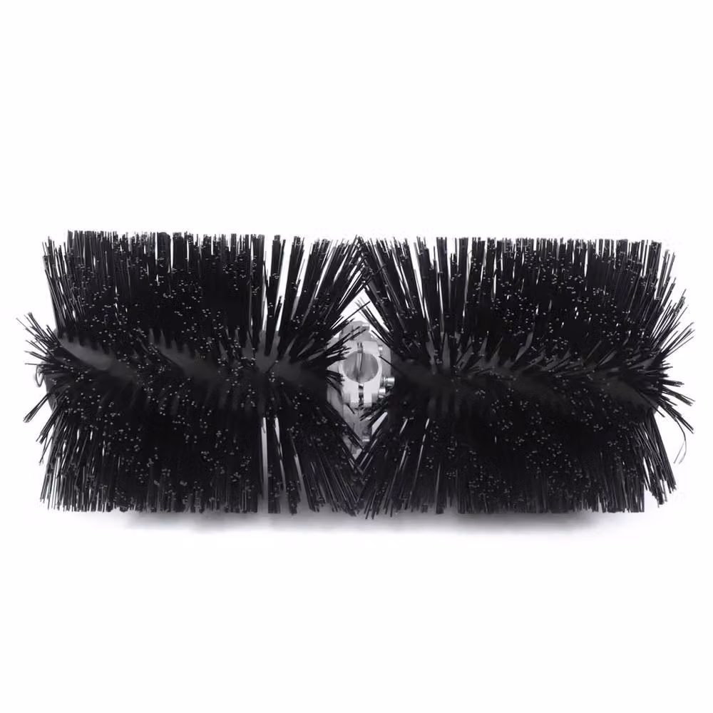 NESTLUNE Gas Power Sweeper Bristle Brush with Couple Shaft in Black, W/D/H: 100 x 15 cm – 4