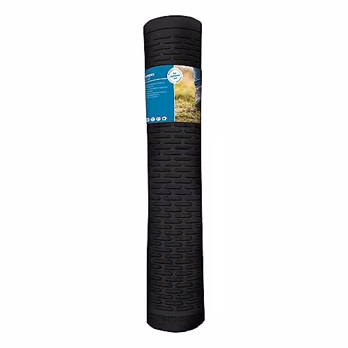 JVL Olympus Black Rubber Scraper Doormat, W: 60 cm, D: 90 cm – 7