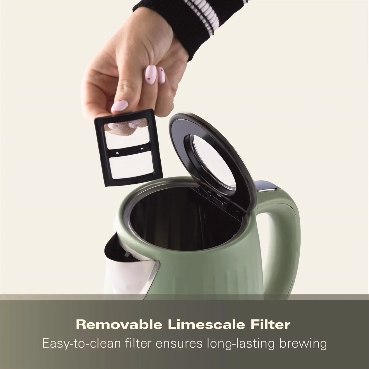 Hamilton Beach Harmony 1.7 l Kettle in Matcha Green – 4