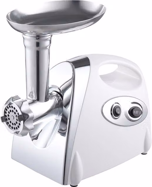 Livingandhome 2 in 1 Electric Meat Grinder and Sausage Stuffer, White